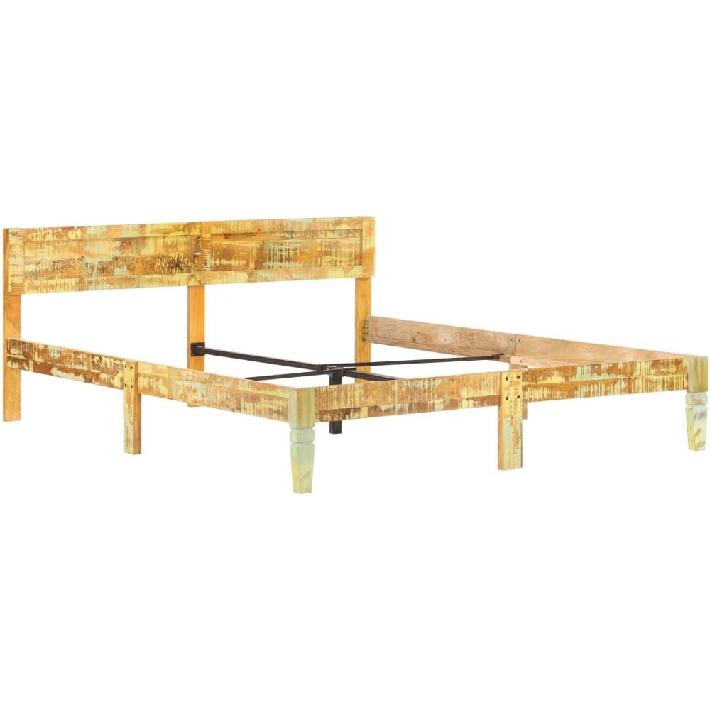 Giroletto in Legno Massello di Recupero 180x200 cm - Foto 3