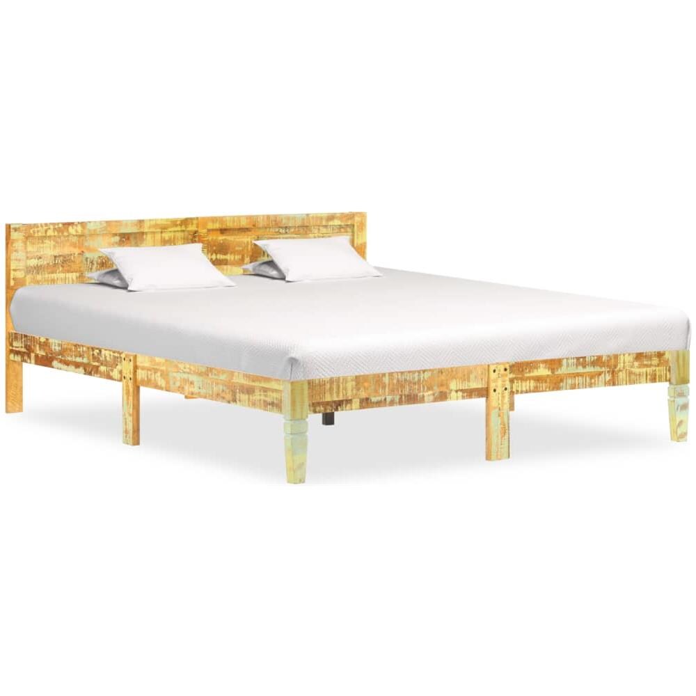 Giroletto in Legno Massello di Recupero 180x200 cm - Foto 1