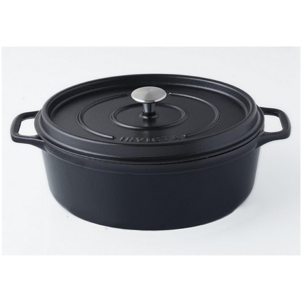 Daubière In Ghisa Smaltata 29cm Nero Opaco - Puv403291 - Foto 1