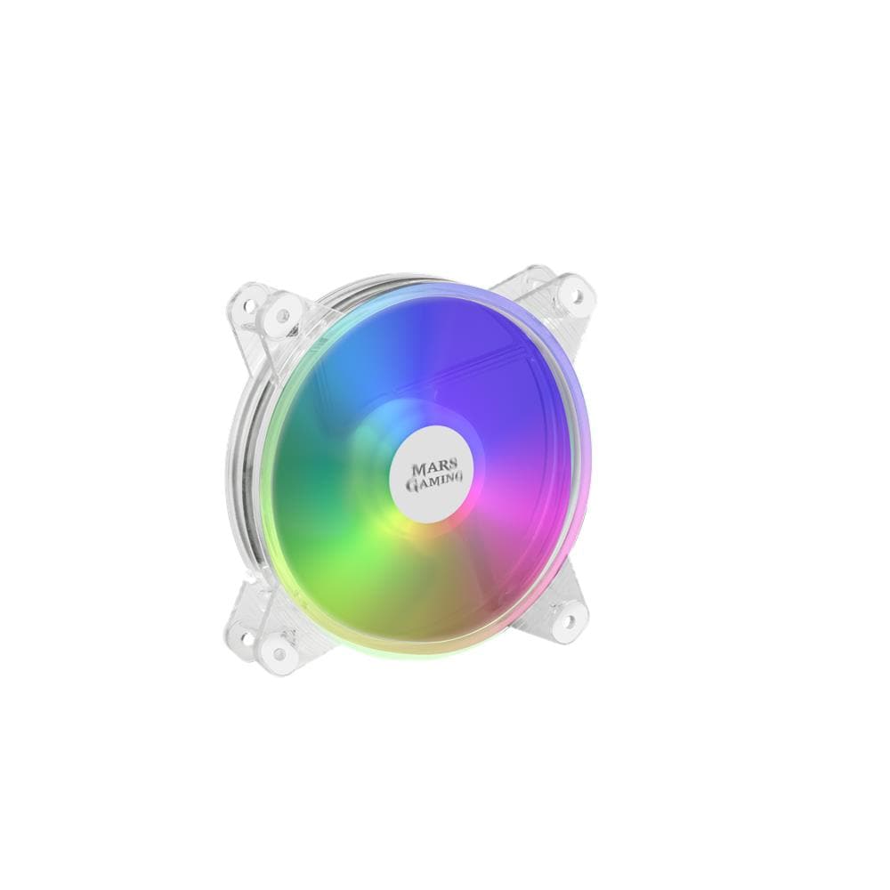 Mars Gaming Mfd Ventola Dual Chroma Rgb Transparent Ultra Silent Da 120mm - Foto 2