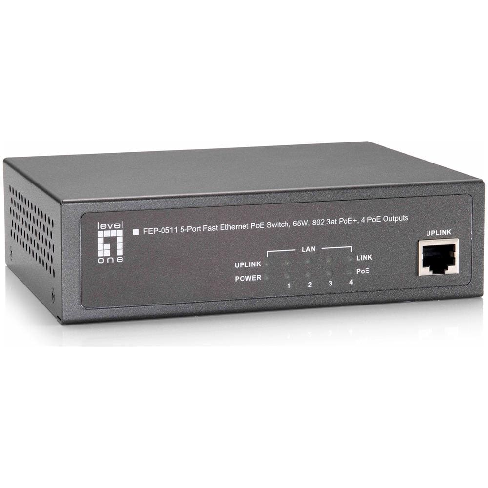 FEP-0511 Fast Ethernet (10/100) Supporto Power over Ethernet (PoE) switch di rete - Foto 2