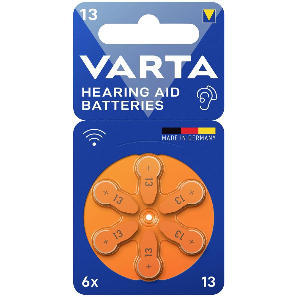 Ã¢â‚¬â¢ Hãƒâ¶rgerãƒâ¤te Knopfzelle ""hearing Aid Batteries"" 13 Zink-luft-batterie, 1,45 V, Durchmesser: 7,9 X (h) 5, - Foto 1