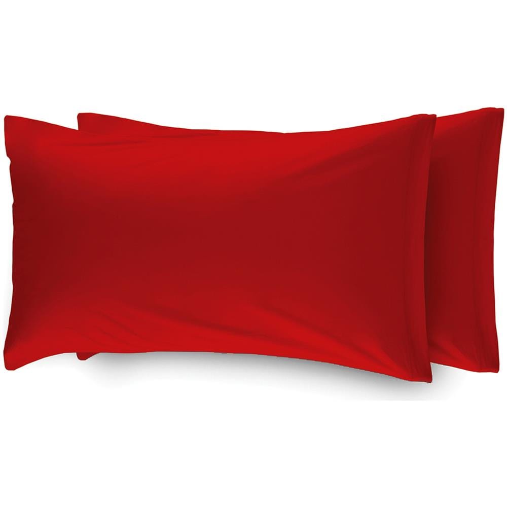 Completo Lenzuola Camper Roulotte 100% Cotone Personalizzabile Tinta Unita Singolo Rosso - Foto 2