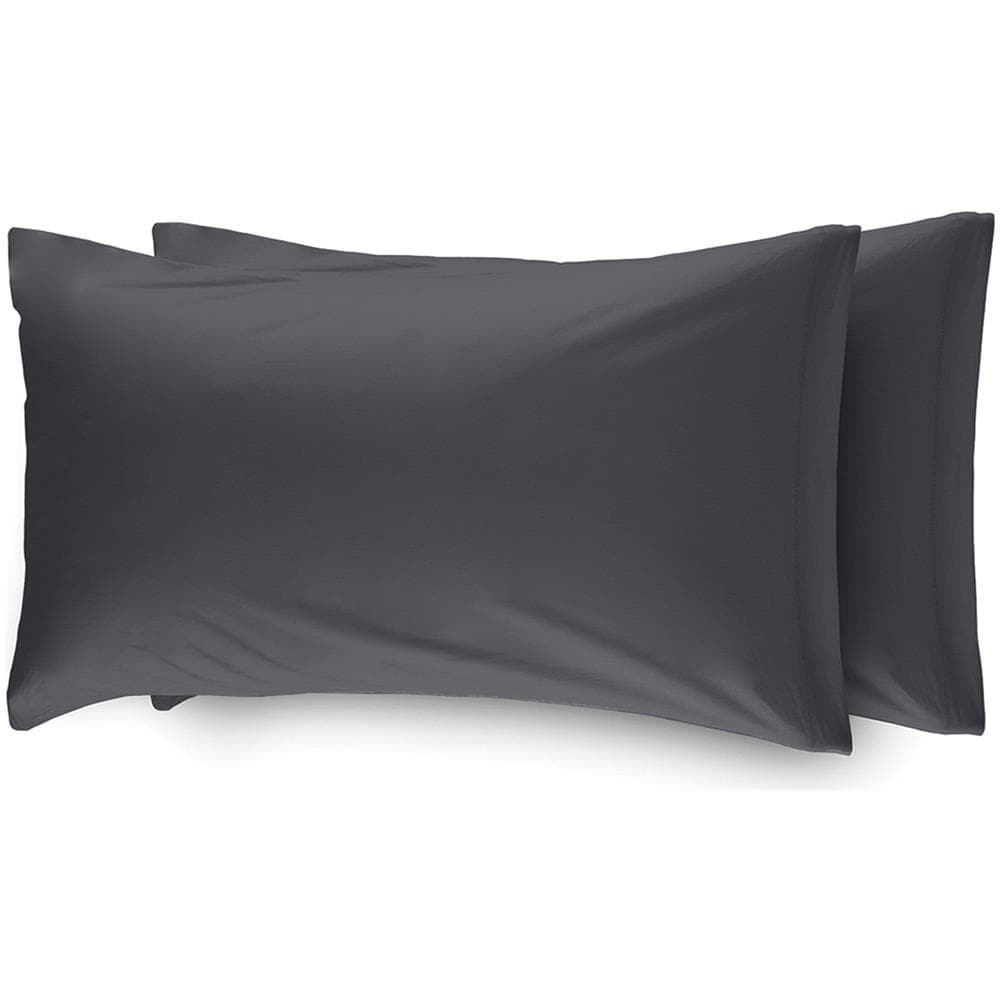 Completo Lenzuola Camper Roulotte 100% Cotone Personalizzabile Tinta Unita Singolo Piombo - Foto 2