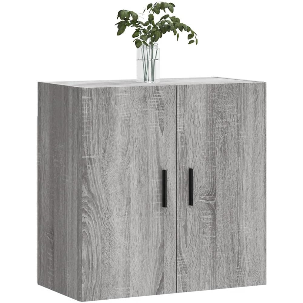 Mobile Pensile Grigio Sonoma 60x31x60 Cm In Legno Multistrato - Foto 3