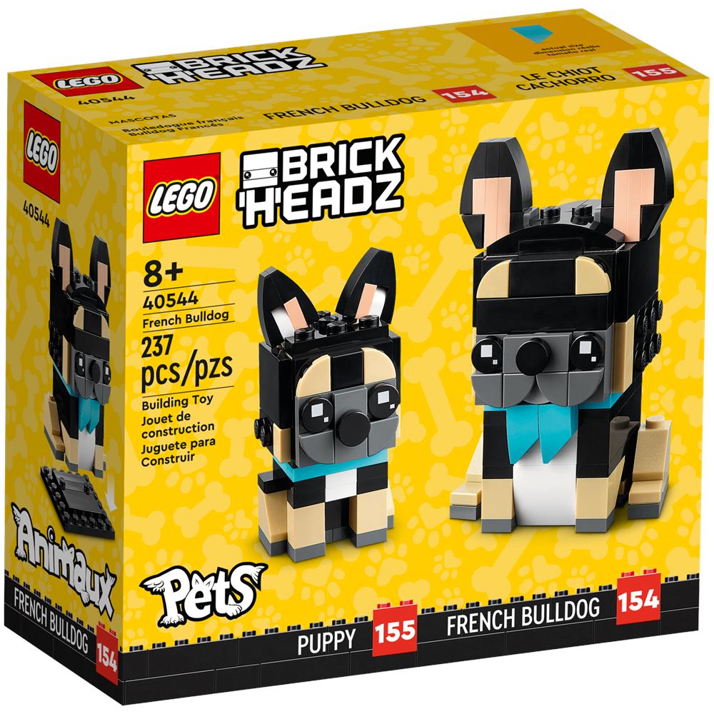40544 Brickheadz Bulldog Francese - Foto 1