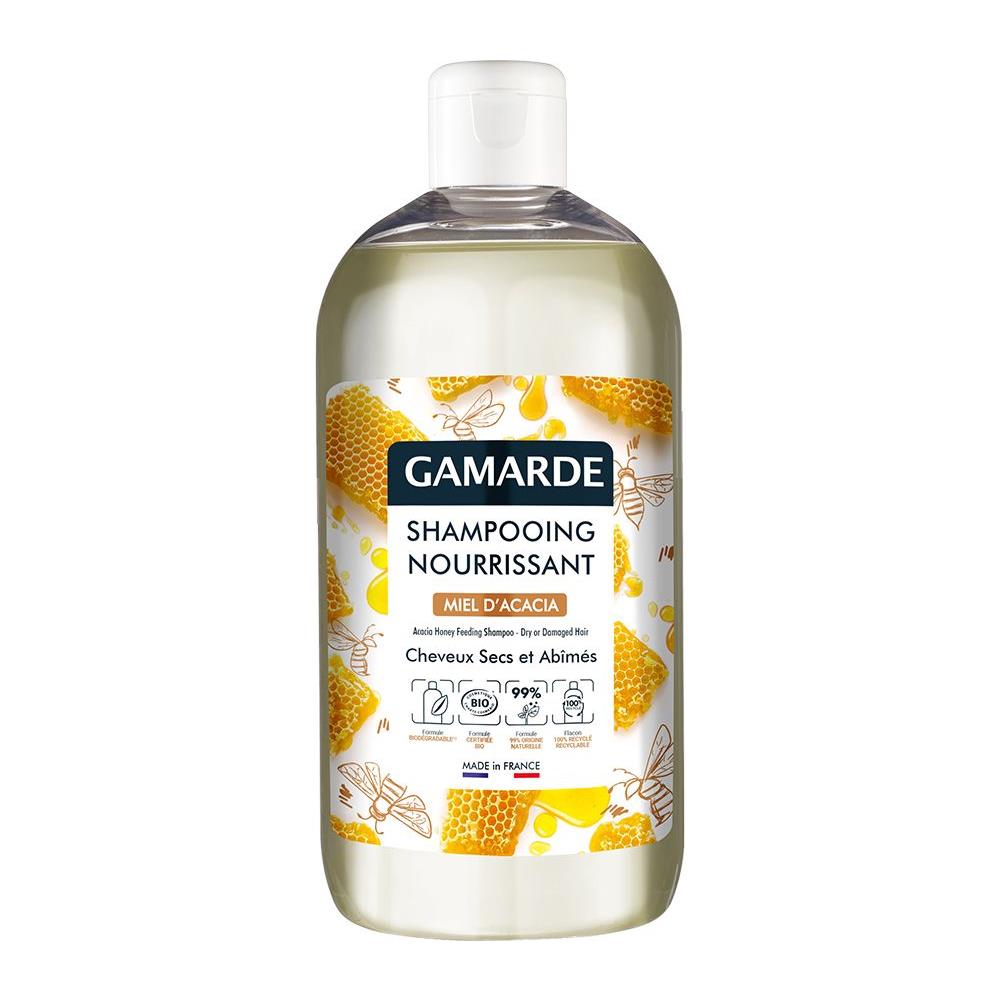 , Bio, Miele Di Acacia, Shampoo Trattamento Capelli, Nutriente, Per Capelli Secchi E Danneggiati, 500 Ml - Foto 1