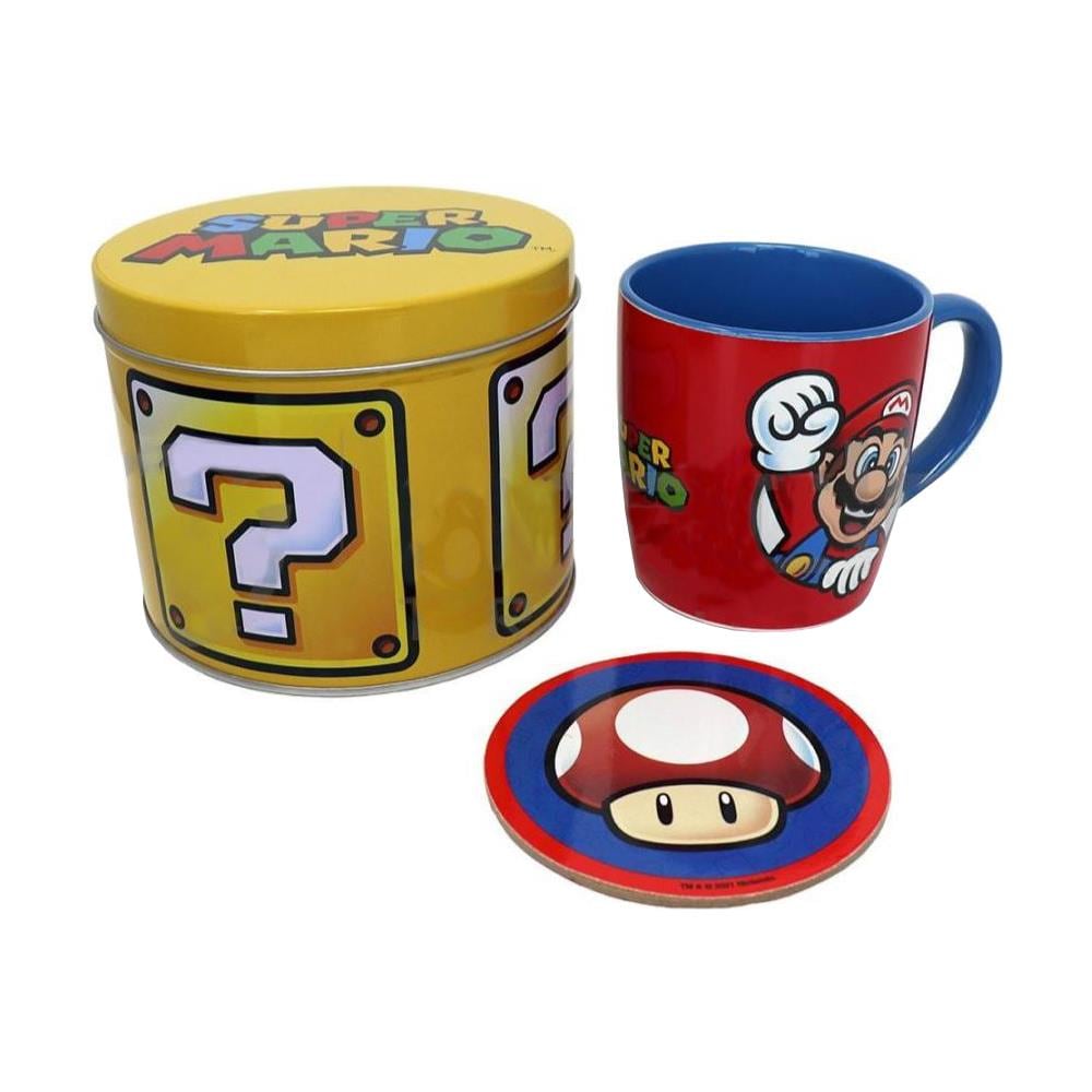 Nintendo - Super Mario - Set Regalo (let's Go) : Tazza E Sottobicchiere - Foto 2