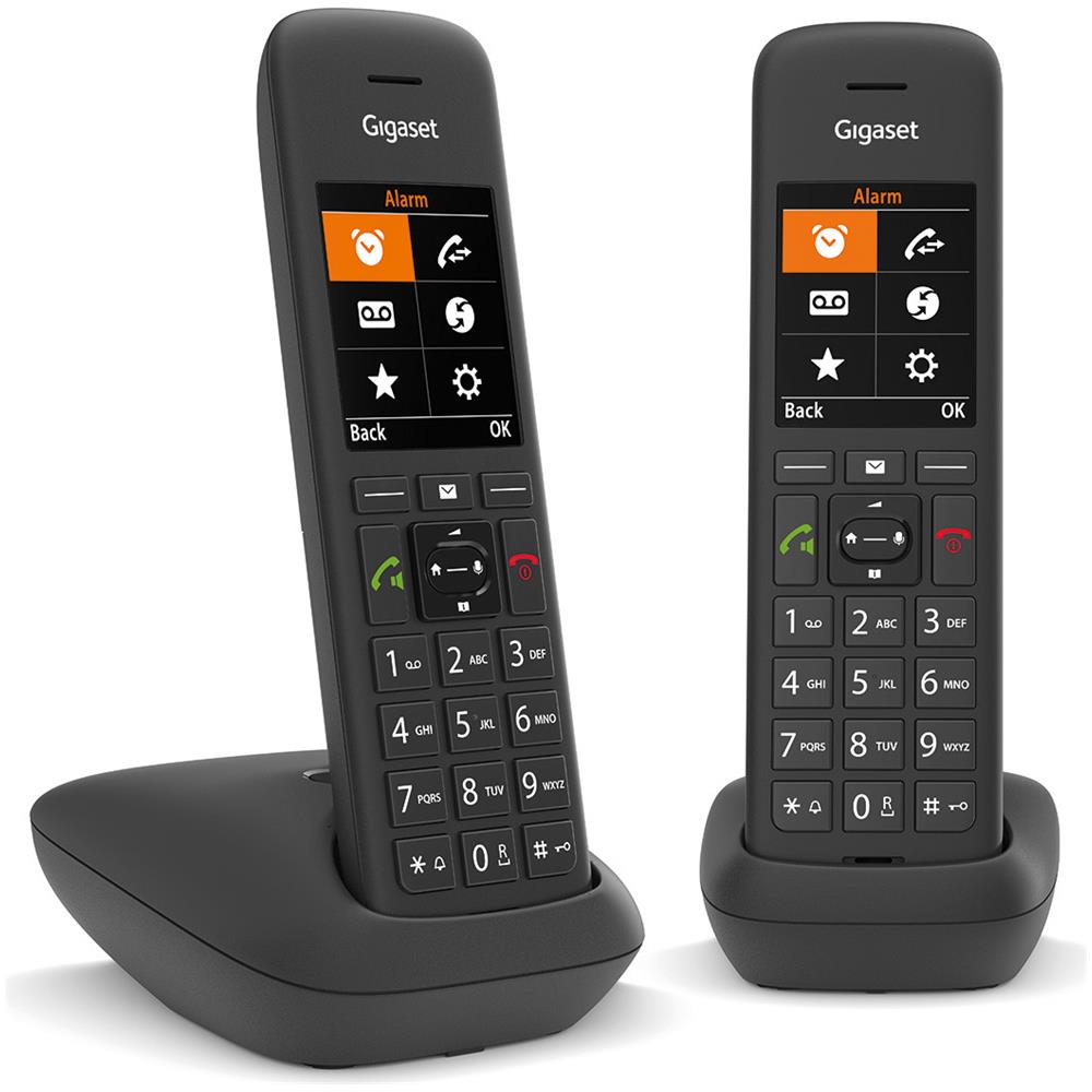 C575 Duo Telefono analogico /DECT Nero - Foto 1