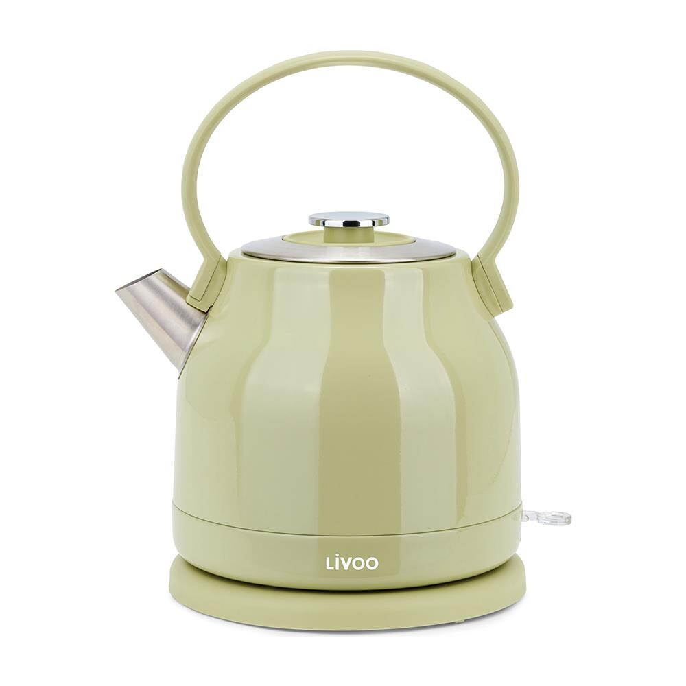 Bollitore Elettrico con Capacita 1,5 L Potenza 2200 W Colore Verde /Grigio - Foto 1