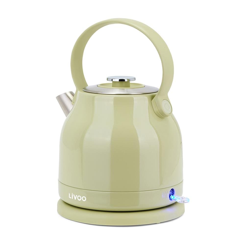 Bollitore Elettrico con Capacita 1,5 L Potenza 2200 W Colore Verde /Grigio - Foto 3