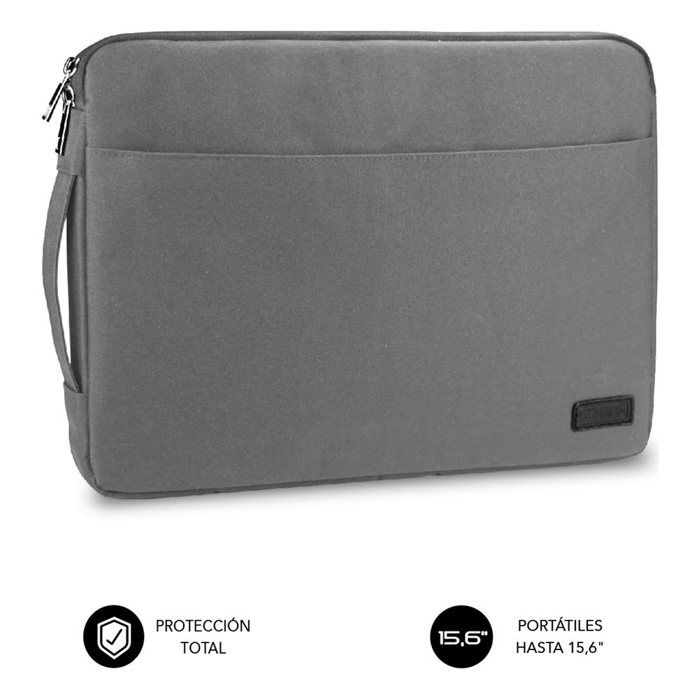 SUB-LS-0PS0102 borsa per laptop 39,6 cm (15.6") Custodia a tasca Grigio - Foto 1