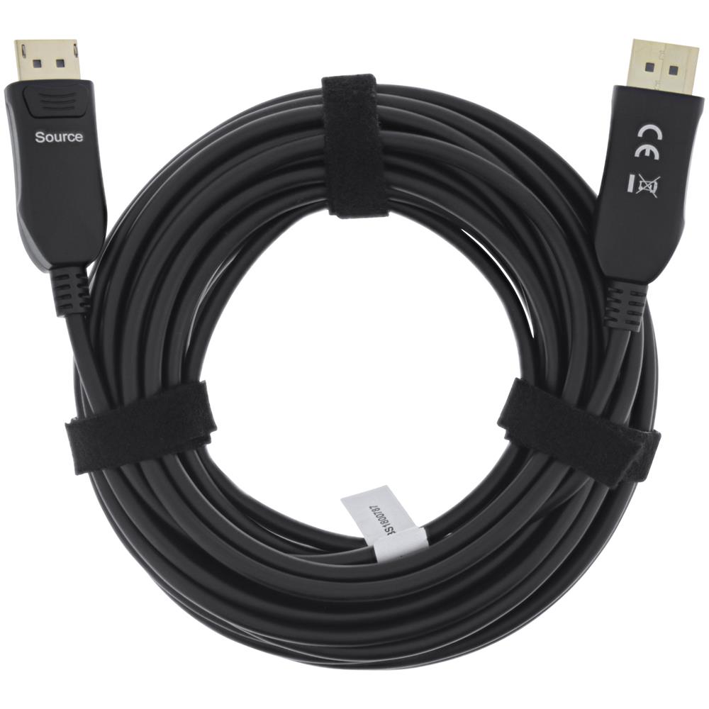 Cavo DisplayPort 1.4 AOC, 8K4K, nero, 10m - Foto 2