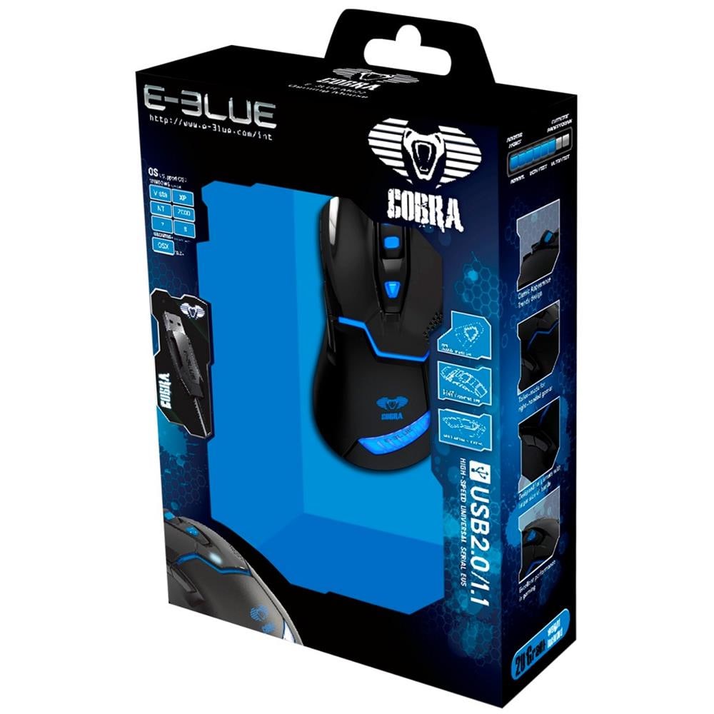 ICMG622B - Mouse Gaming USB 2000dpi 6 Tasti Nero Cobra EMS622 - Foto 2