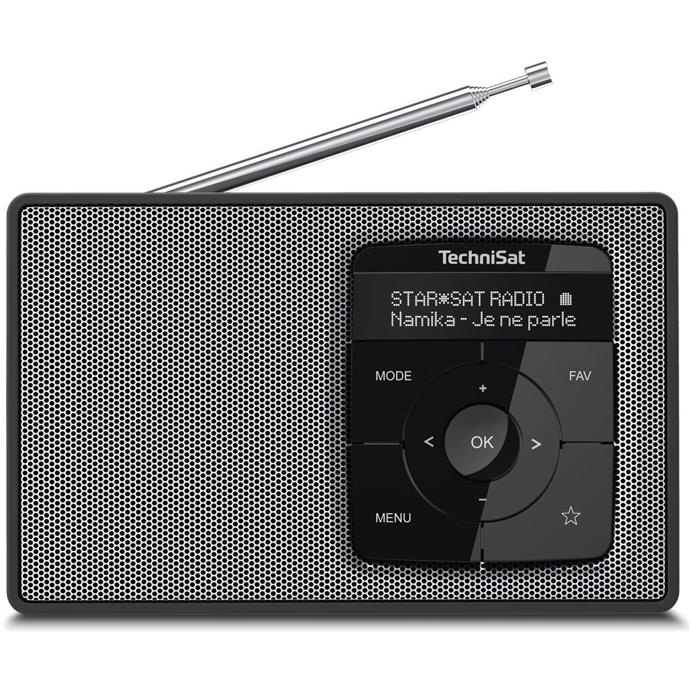 Digit Radio 2 - Radio portatile DAB + / FM stereo con Bluetooth audiostr eaming NERO / ARGENTO - Foto 2