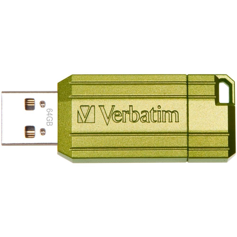 Store n Go Pinstripe USB 2.0 Eucalyptus verde 64GB - Foto 5