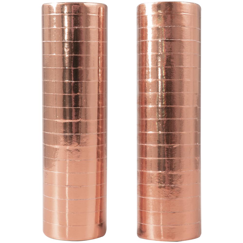 Ptit Clown - 2 Rotoli Di Stelle Filanti Oro Rosa - Foto 1