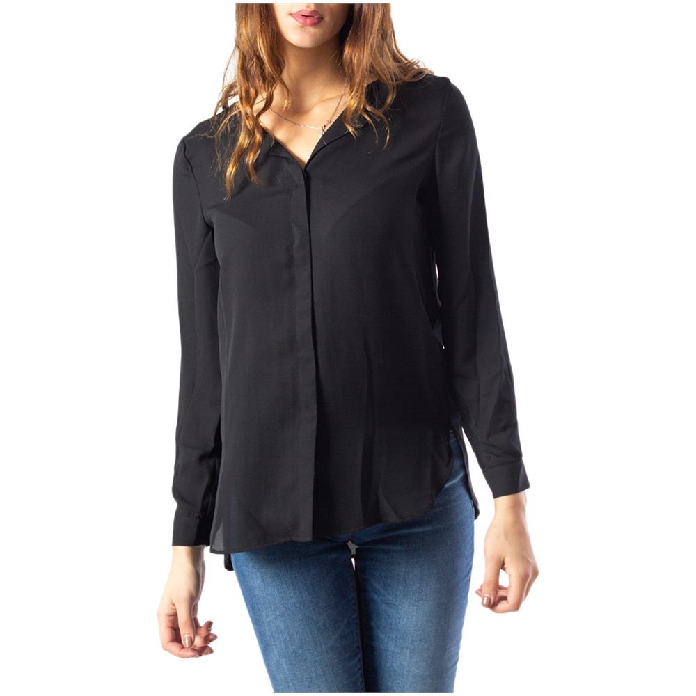 Marchio: Vila Clothes - Genere: Donna - Tipologia: Camicie Colore: Nero, Taglia: L - Foto 1
