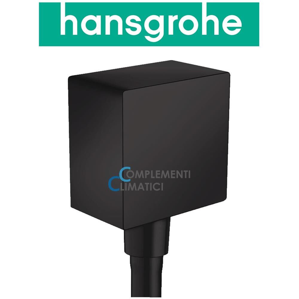 Fixfit Square Uscita A Muro Con Valvola Antiriflusso Nero Opaco | 26455670 - Foto 1