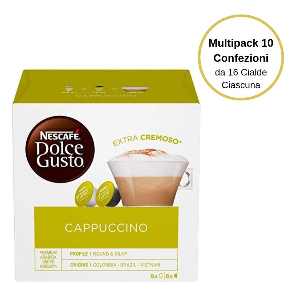 Nescafe' Dolce Gusto Cappuccino Caffe' In Capsule Multipack 10 Confezioni Da 16 Capsule Ciascuna - Foto 1
