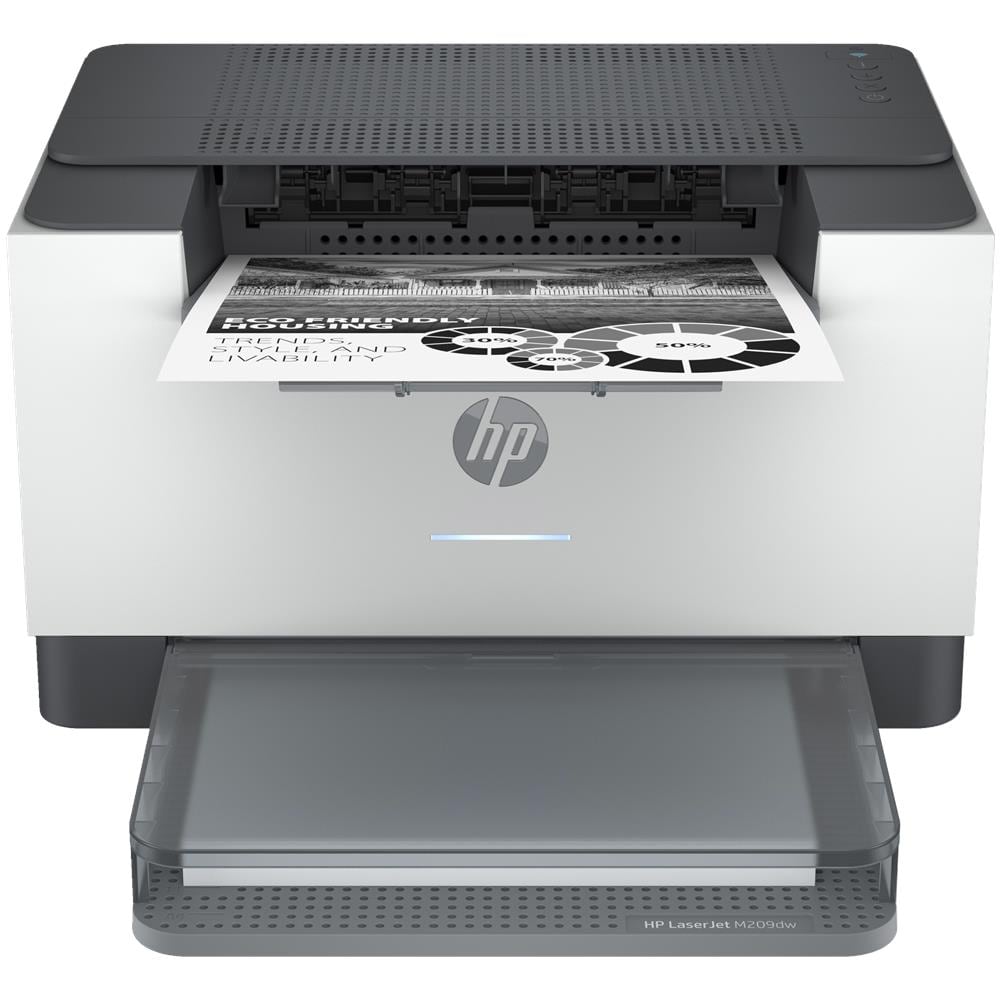 LaserJet Stampante M209dw, Bianco e Nero, Stampante Per Abitazioni e Piccoli Uffici, Stampa, Stampa Fronte /Retro; Dimensioni Compatte; Risparmio Energetico; Wi-Fi Dual Band - Foto 1