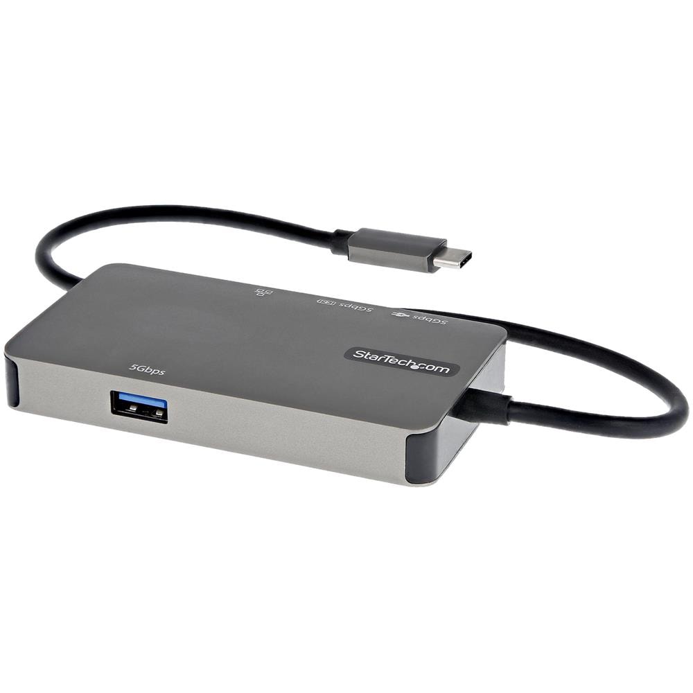 Mini Docking Station da Viaggio Universale 4K 1x USB-C / 1x HDMI / 2x USB-A Nero / Grigio con Power Delivery 100W - Foto 2