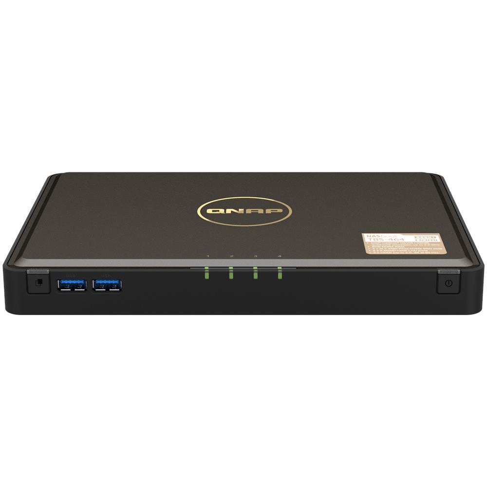 NAS TBS-464 4 Slot M.2  Interfacce 1 x Gigabit Ethernet / 2 x USB 3.0 Ram 8 GB - Foto 1
