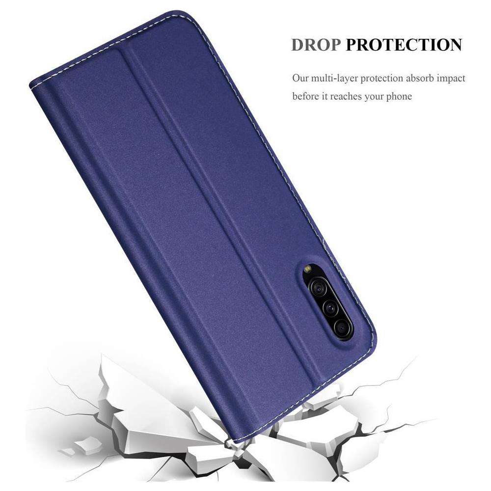Custodia Compatibile Con Samsung Galaxy A90 5g In Classy Blu Scuro - Coperchio Protettiva Con Chiusura Magnetica, Funzione Stand E Tasca Per Le Carte - Foto 8