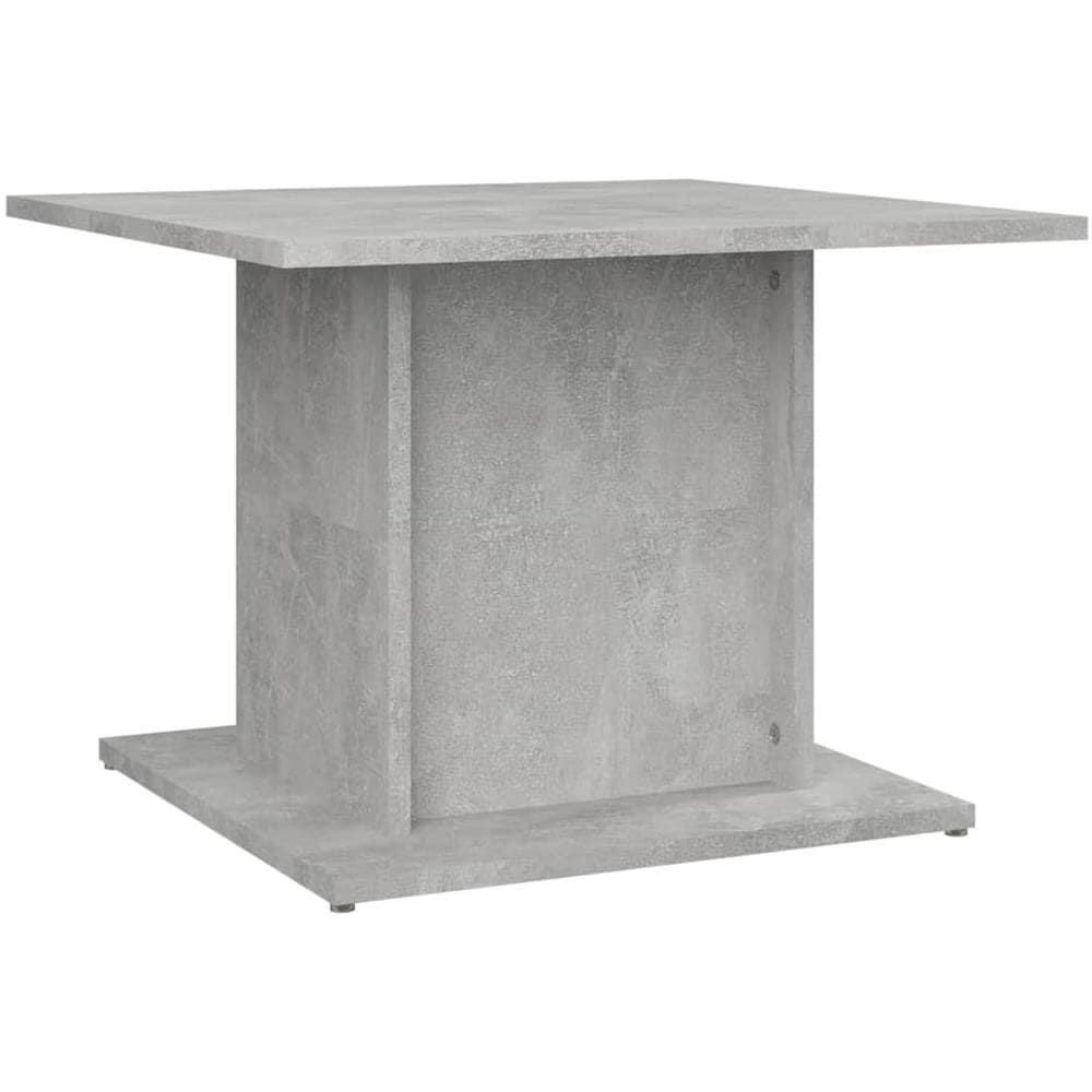 Tavolino da Salotto Grigio Cemento 55,5x55,5x40cm in Truciolato - Foto 2
