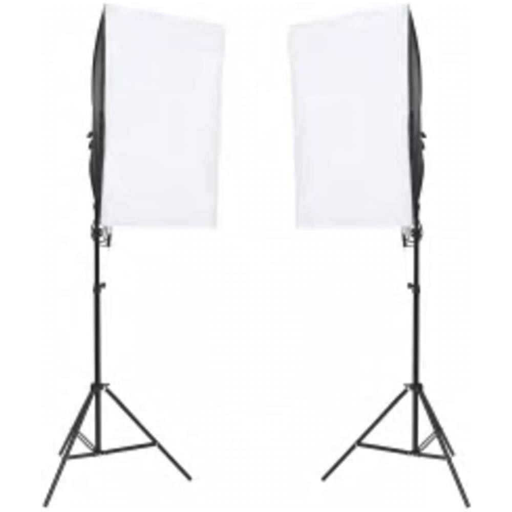 Kit Per Studio Fotografico Con Set Di Luci E Fondale - Foto 2