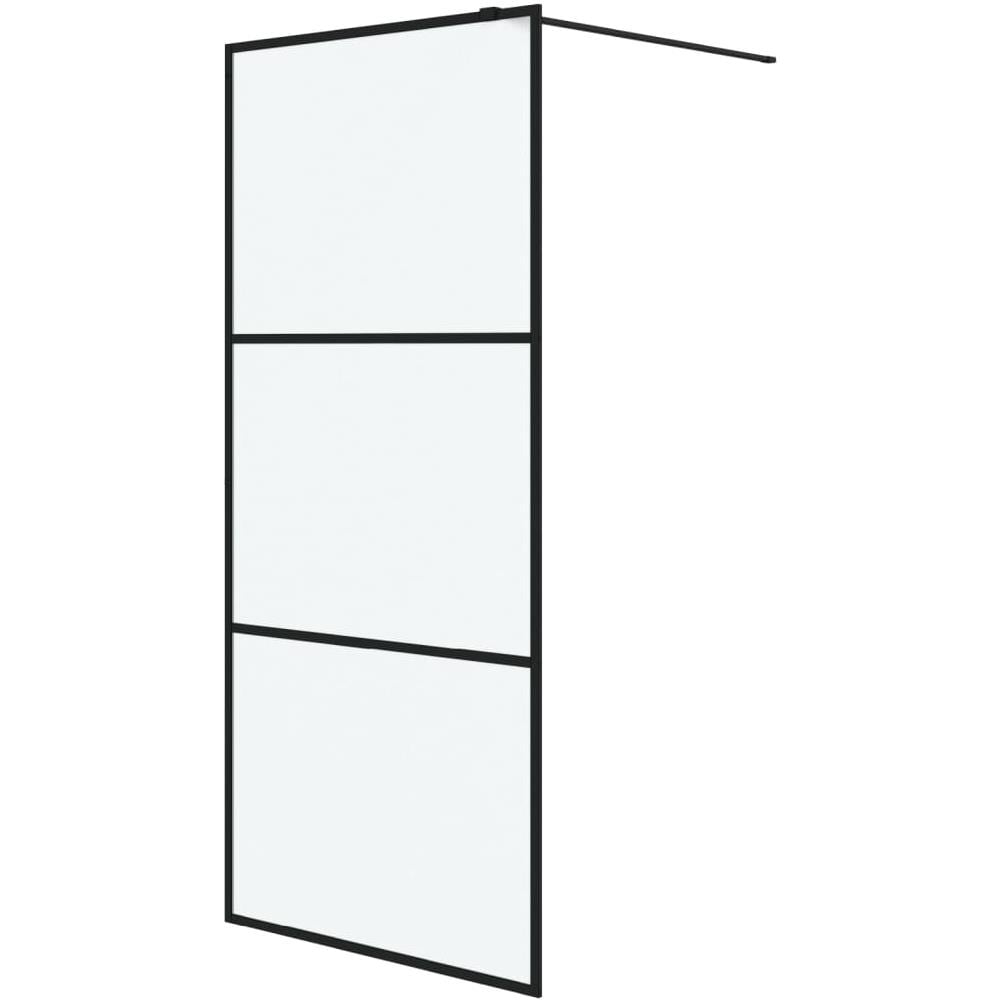 Parete Doccia Walk In 90x195 Cm Vetro Smerigliato Esg - Foto 2