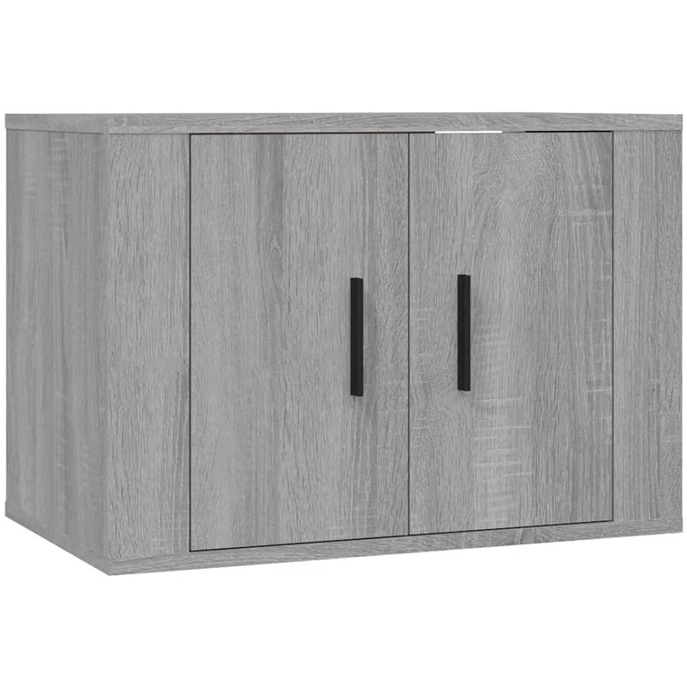 Mobile Porta Tv A Parete Grigio Sonoma 57x34,5x40 Cm - Foto 2