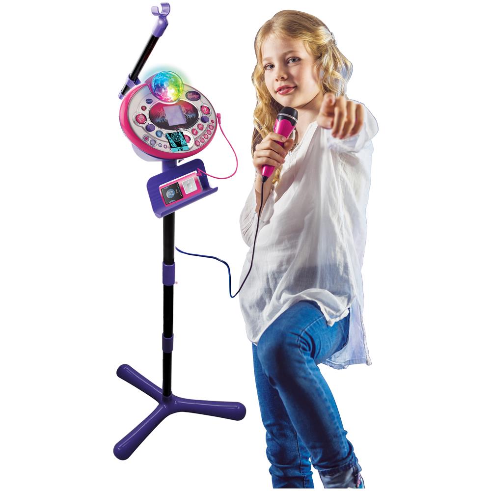 Microfono Karaoke per Bambini Kidi SuperStar Light Show Rosa 6+ Anni - Foto 6