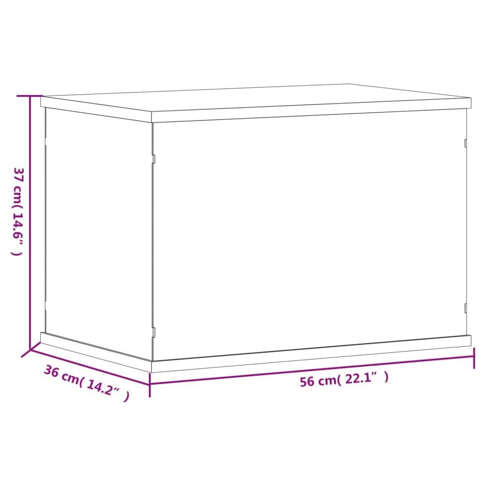 Scatola Espositiva Trasparente 56x36x37 Cm In Acrilico - Foto 2