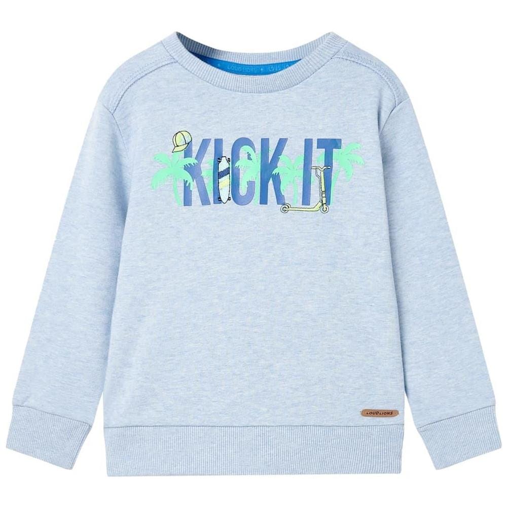 Felpa da Bambino Blu Tenue Mélange 92 - Foto 1