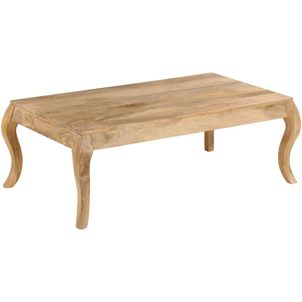 Tavolino Da Caffè In Legno Massello Di Mango 116x66x41cm - Foto 1