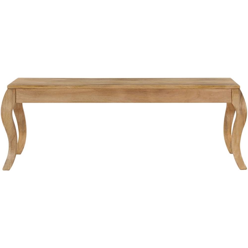 Tavolino Da Caffè In Legno Massello Di Mango 116x66x41cm - Foto 2