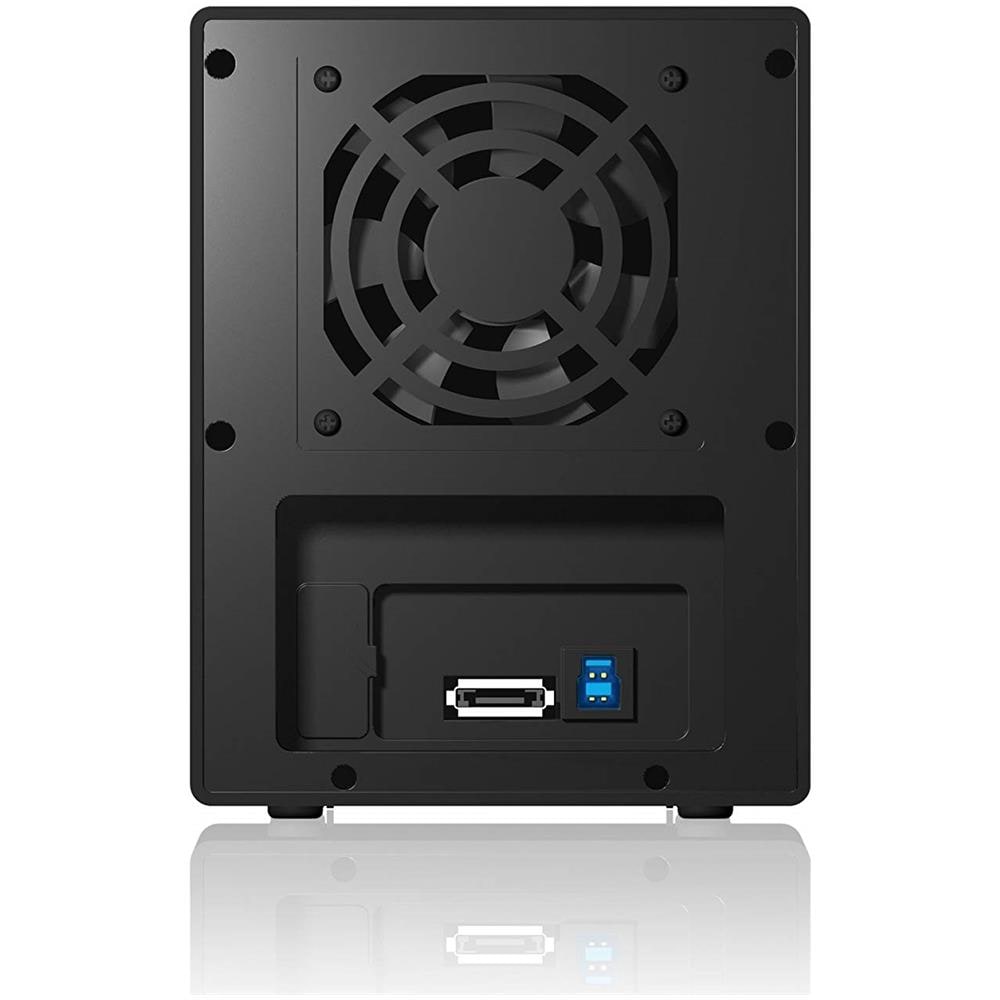 Ib-3640su3 Icy Box Case Esterno Per Hdd 3,5' X4 Esata, Usb3.0, Nero - Foto 2