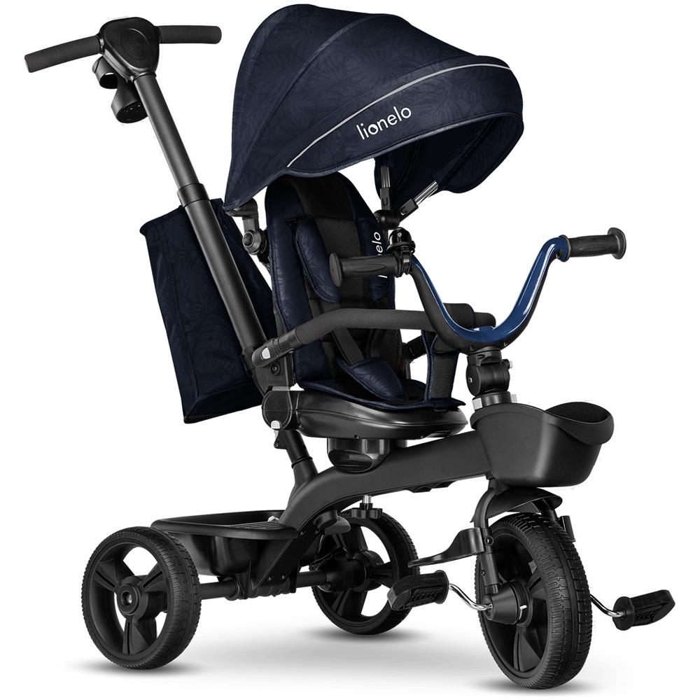 Kori 2in1 Triciclo Bambini Fronte Mamma Fronte Strada Regorabile Ruota Libera Da 1,5 A 5 Anni Fino A 25kg Blu - Foto 2