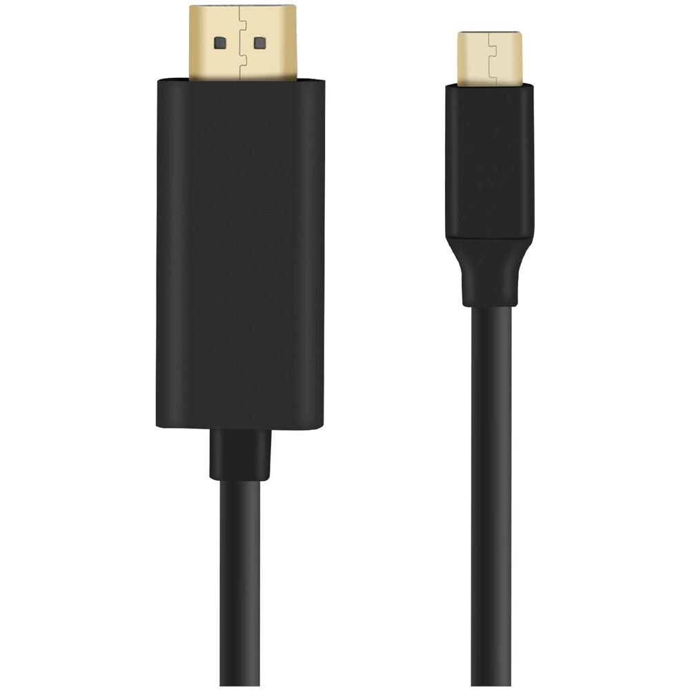 Cavo Da Usb-c A Hdmi Maschio 4k Uhd Risoluzione 2 M Nero - Foto 1