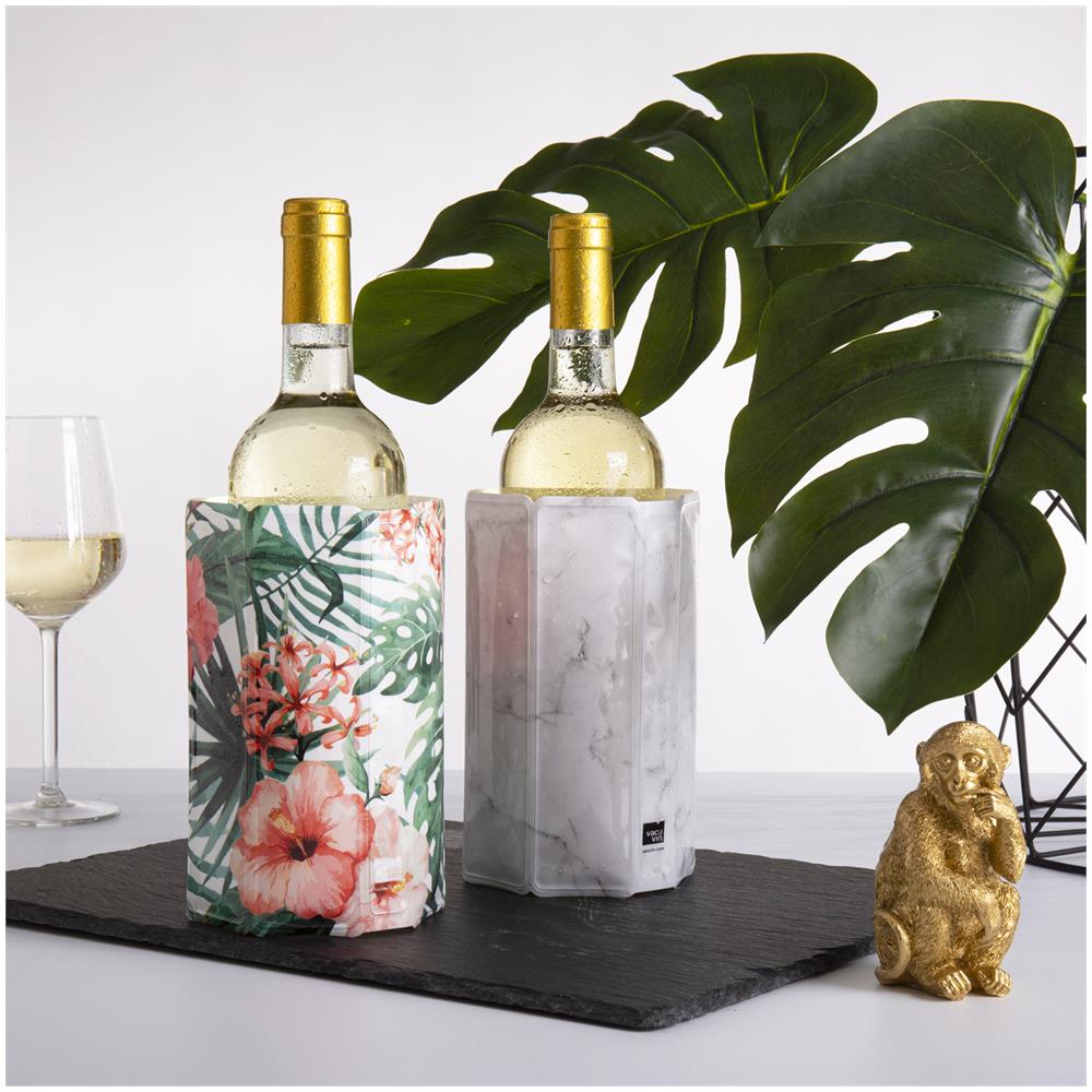 Refrigeratore Per Vino Vacu Vin Fiori Con Gel Multicolore - Foto 2