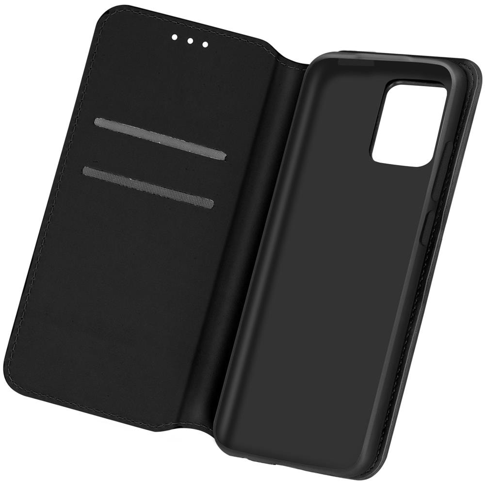Custodia Samsung Galaxy A02s Portacarte Funzione Supporto Similpelle Nero - Foto 1