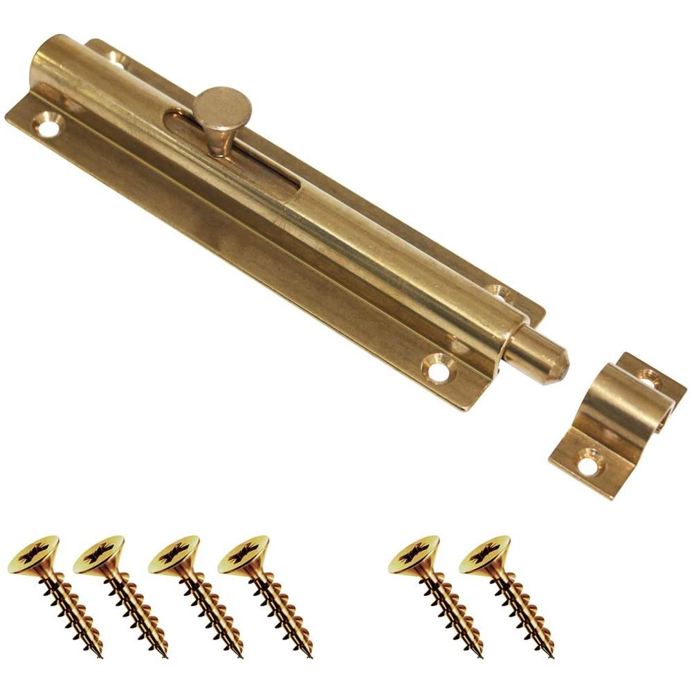 Catenaccio Con Molla Ottone Lucido Cm15 Pz. 1 - Foto 1