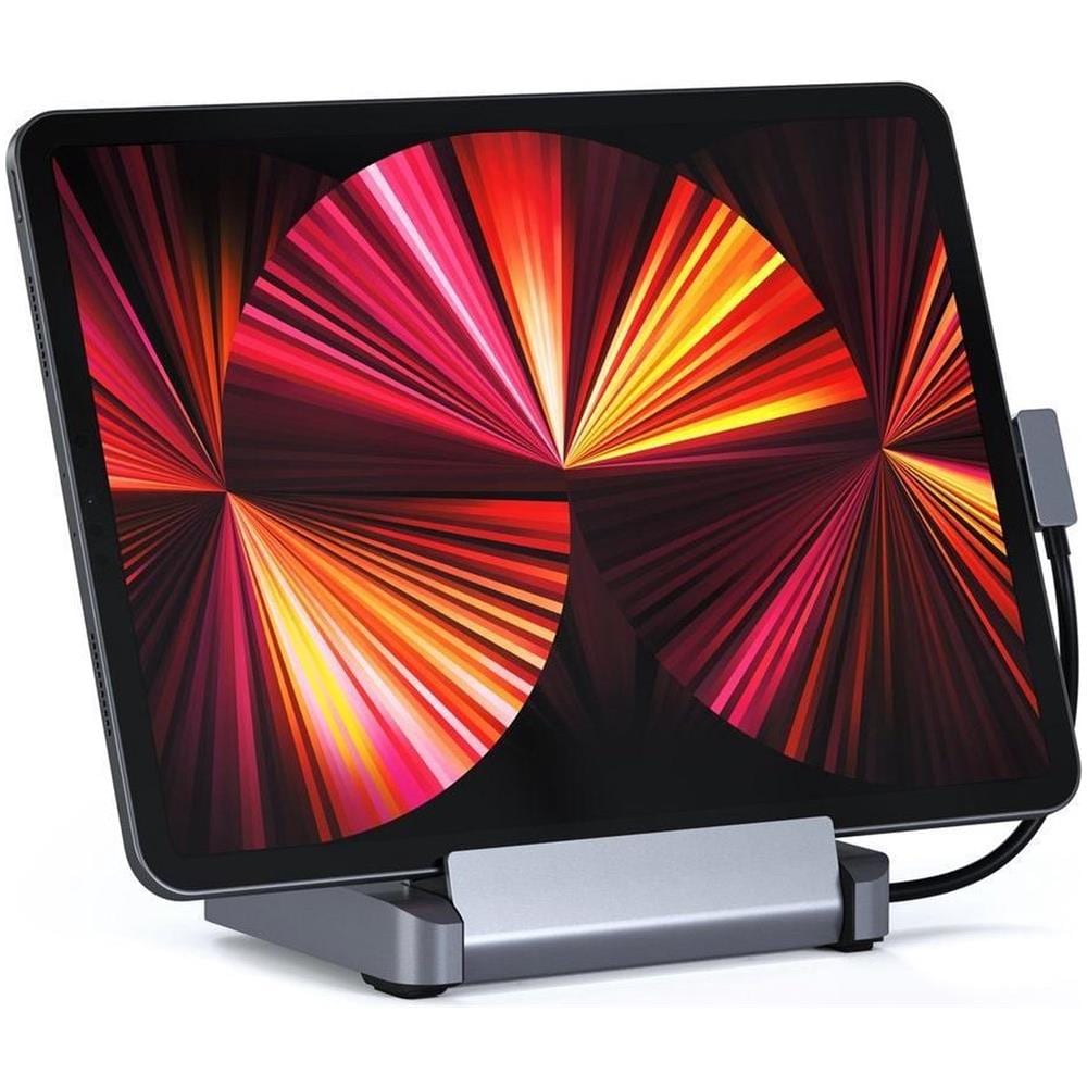 Supporto per Ipad Pro USB Hub In Alluminio Grigio Siderale - Foto 1