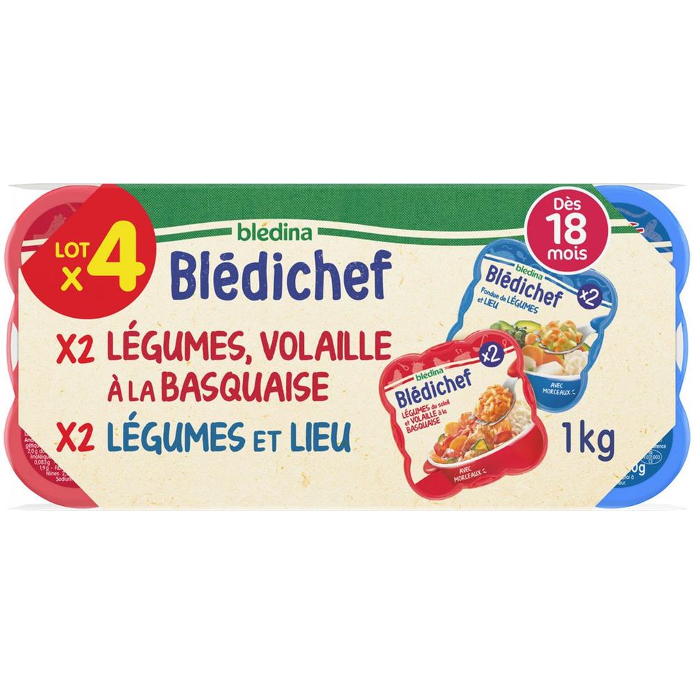 Plat Bébé De Légumes Poisson & Volaille À La Basquaise - Foto 1