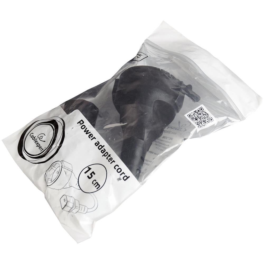 PC-SFC14M-01 0.15m Accoppiatore C14 Nero cavo di alimentazione - Foto 1