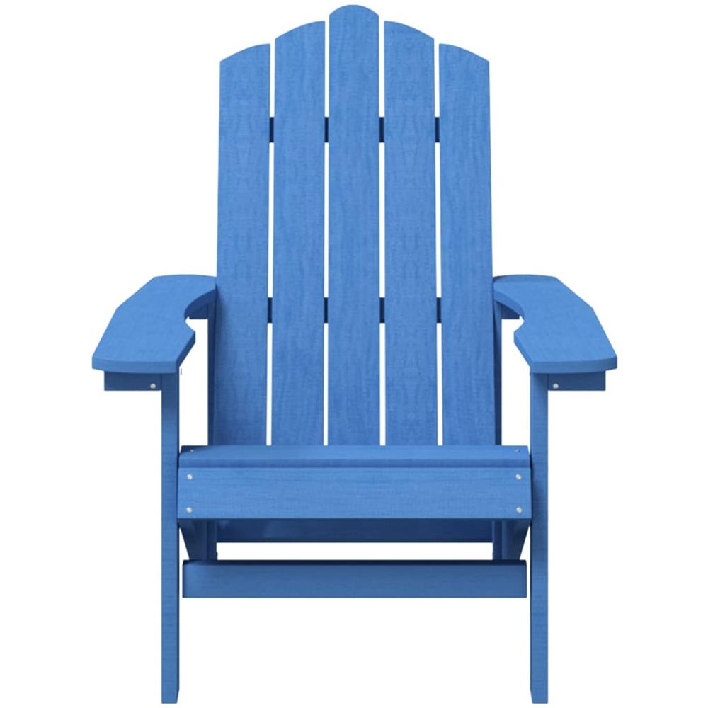 Sedia da Giardino Adirondack Blu Acqua in HDPE - Foto 3