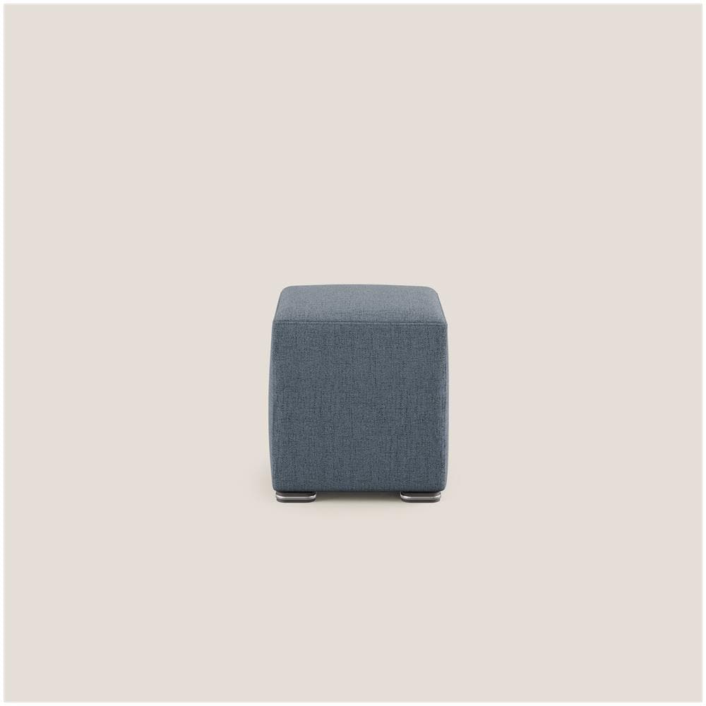 Cube Pouf In Tessuto Morbido Impermeabile T03 Blu X - Foto 1