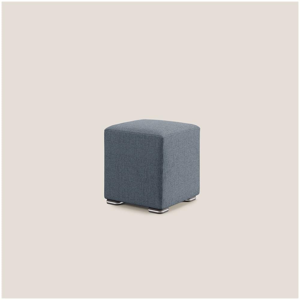 Cube Pouf In Tessuto Morbido Impermeabile T03 Blu X - Foto 2