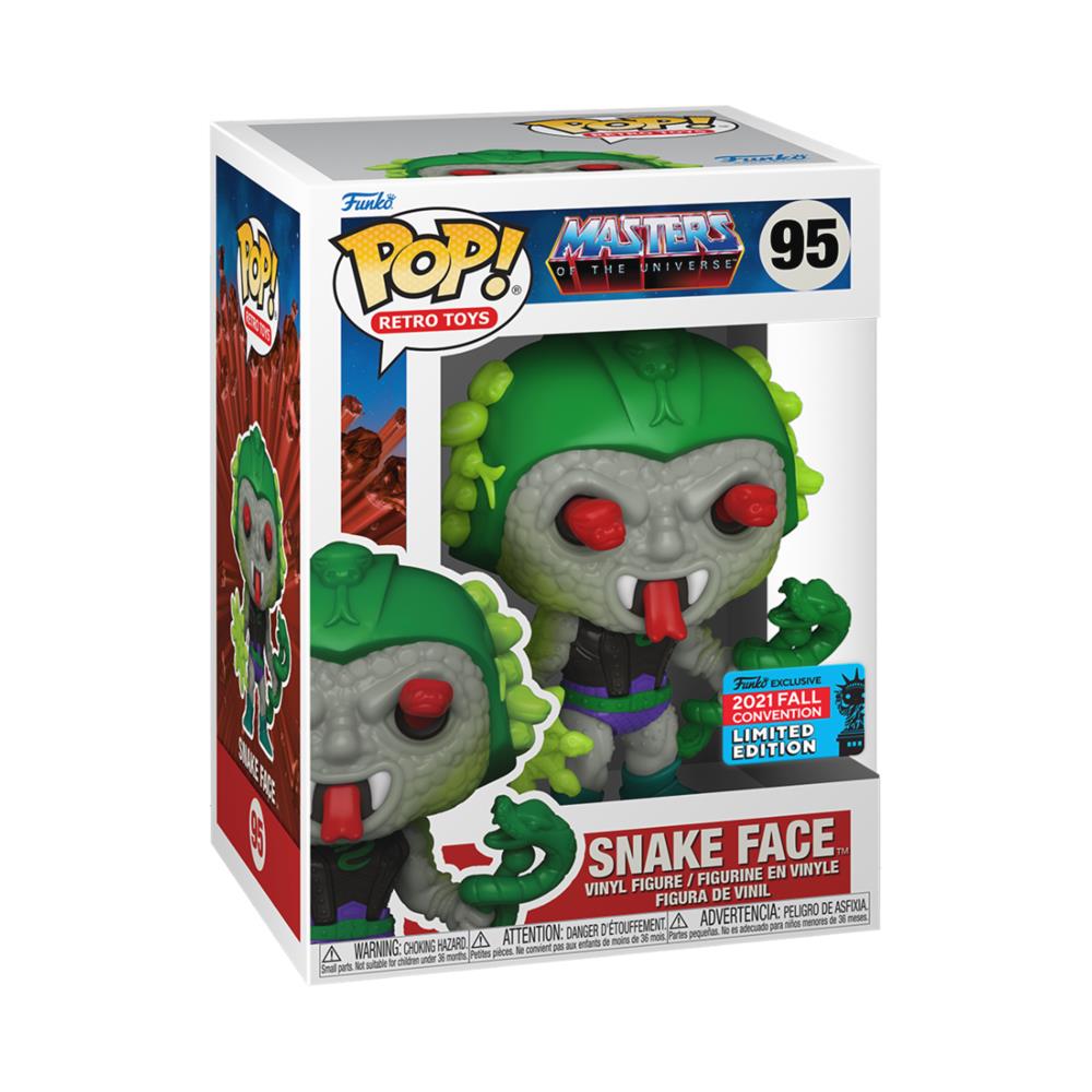 Master Of The Universe Pop! Vinyl Figure Snake Face 9 Cm - Foto 1